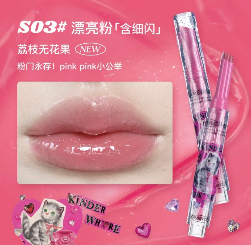 FLORTTE - Special Edition Heart-shaped Lipstick