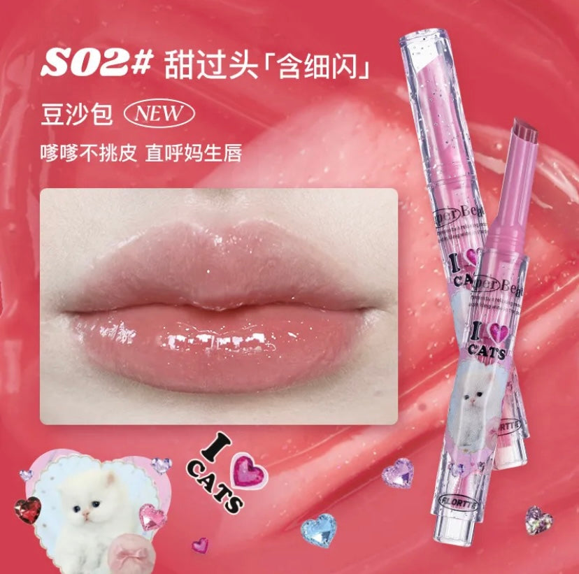 FLORTTE - Special Edition Heart-shaped Lipstick