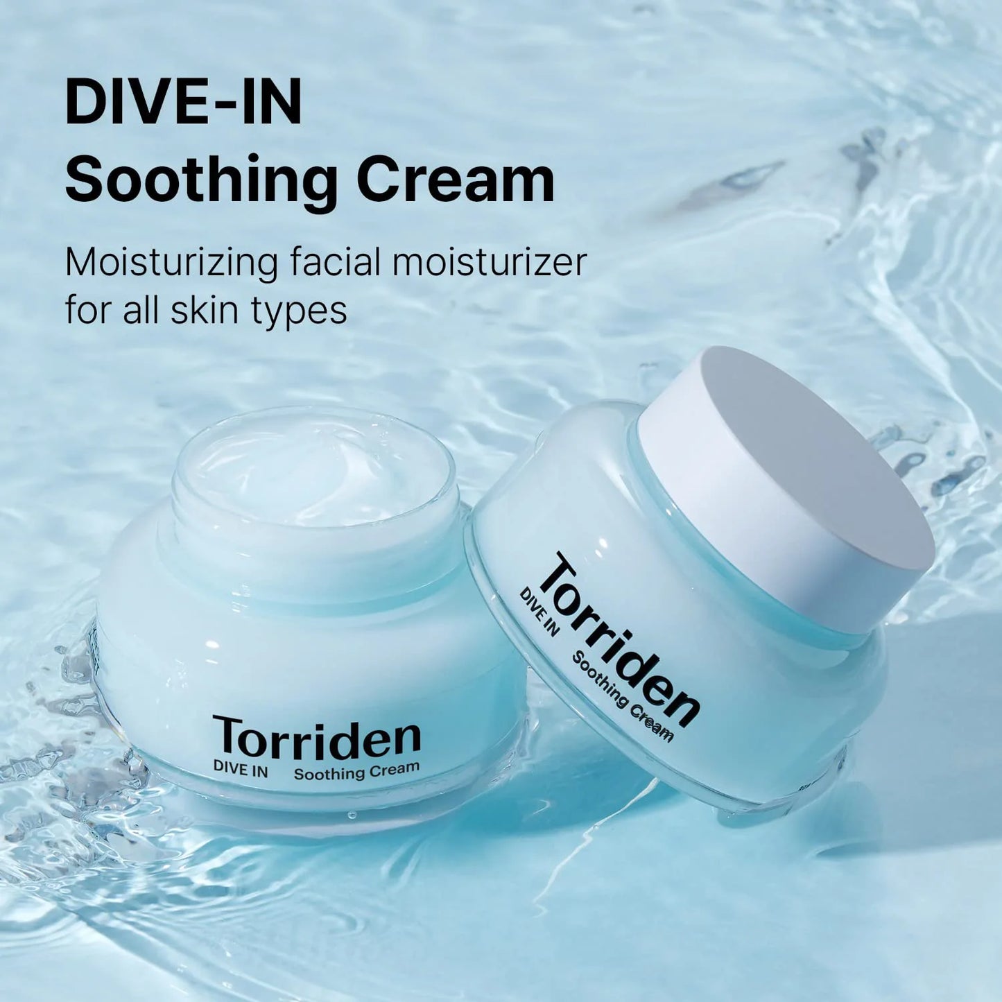 Torriden - DIVE-IN Low Molecular Hyaluronic Acid Soothing Cream