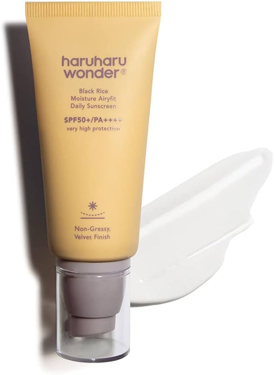 Haruharu WONDER - Black Rice Moisture Airyfit Sunscreen