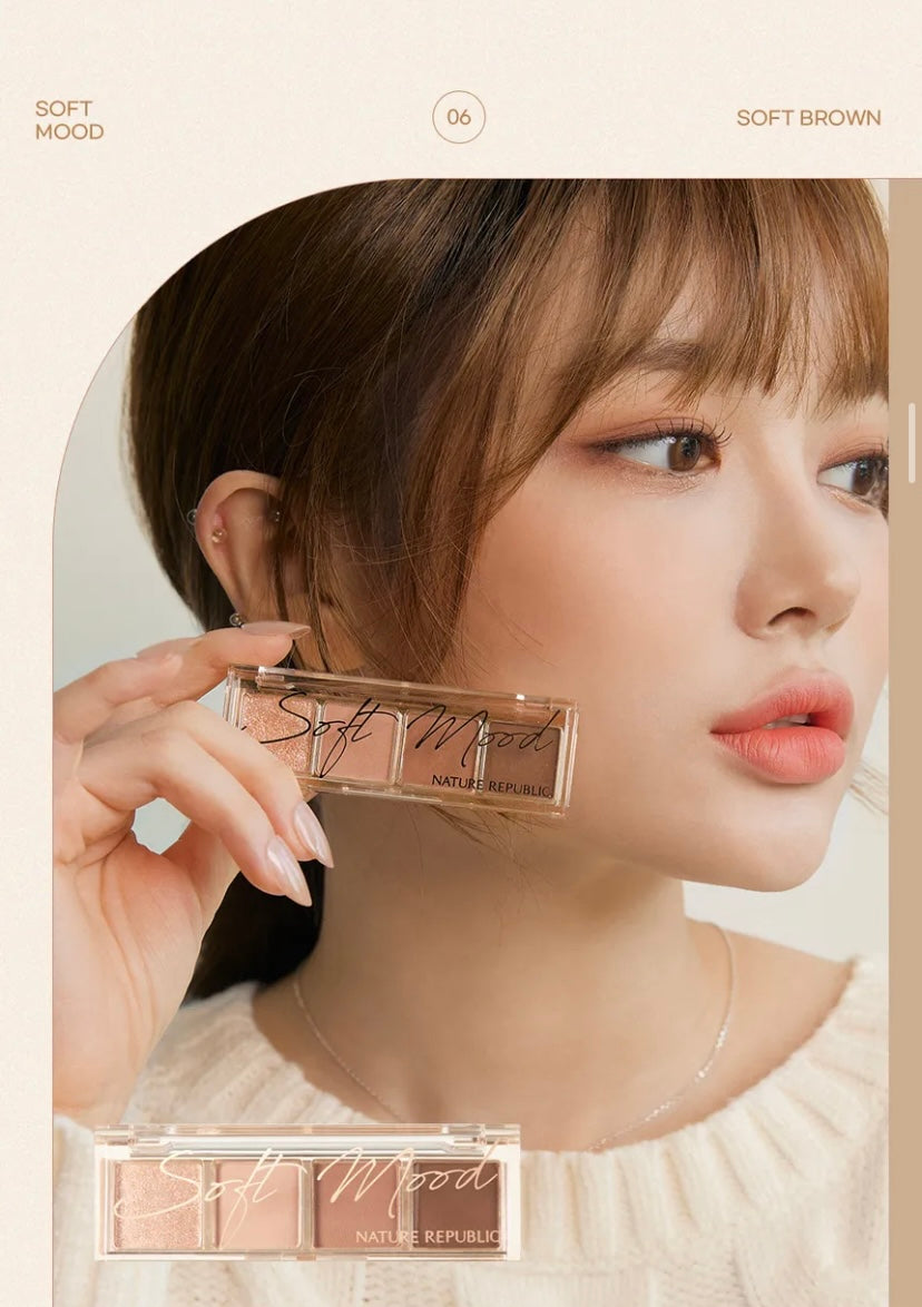 NATURE REPUBLIC - Daily Basic Palette #06 Soft Brown