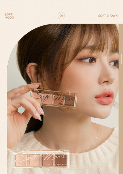 NATURE REPUBLIC - Daily Basic Palette #06 Soft Brown