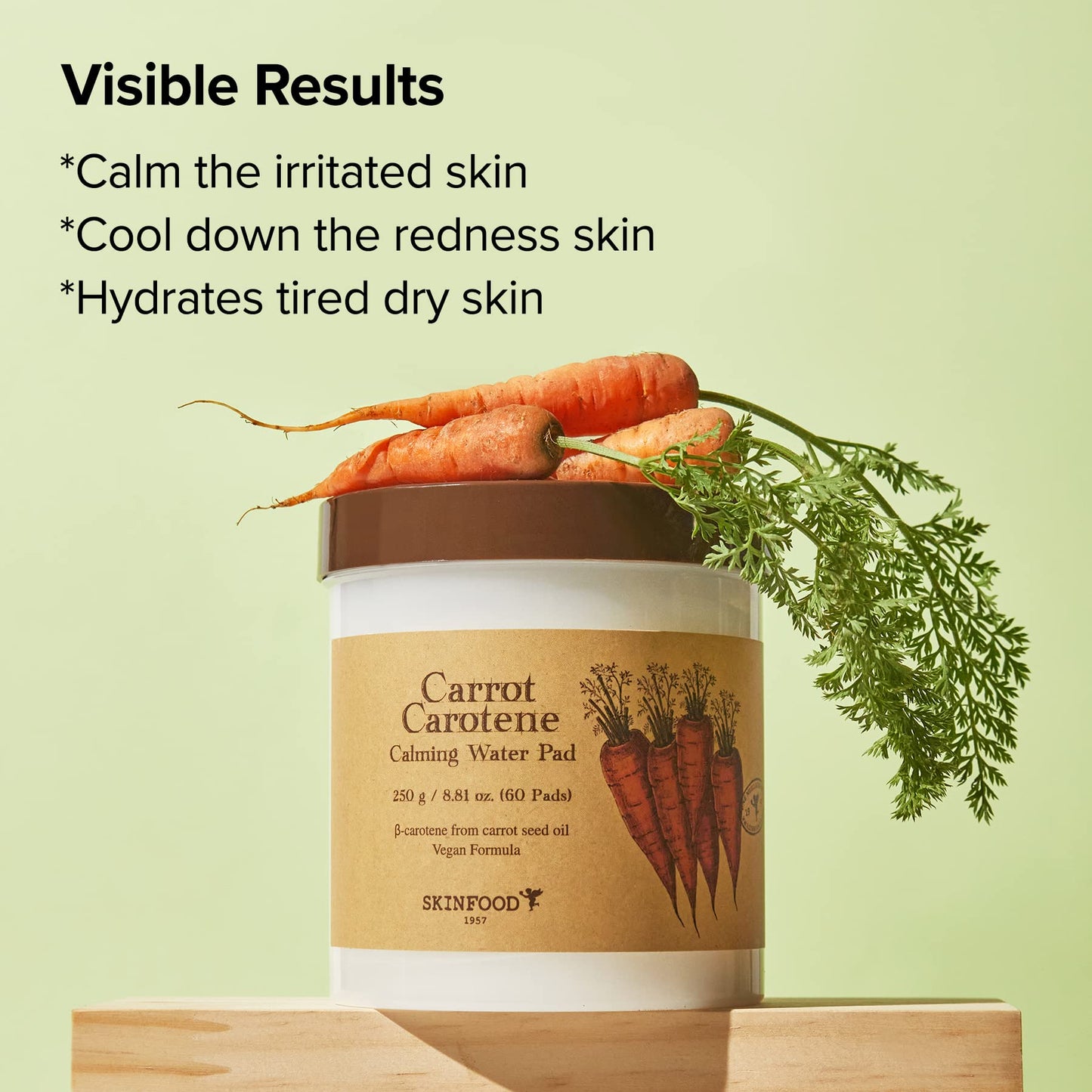 SKINFOOD - Carrot Carotene Calming Water Pad