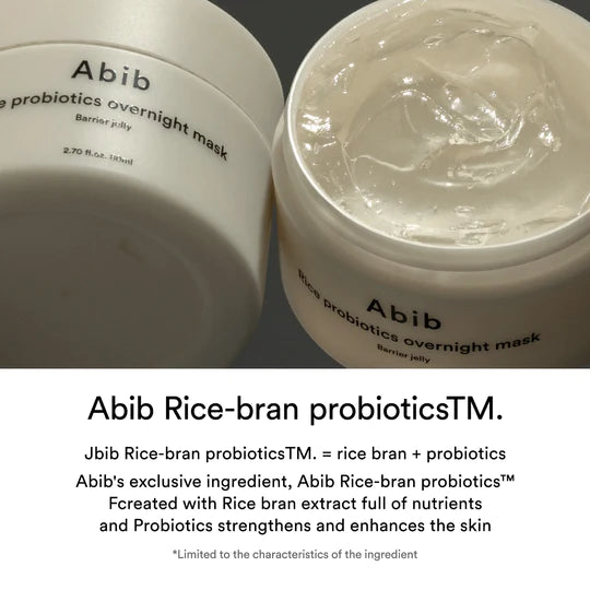 Abib - Rice Probiotics Overnight Mask Barrier Jelly