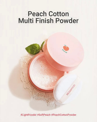 SKINFOOD - Peach Cotton Multi Finish Powder (Small)