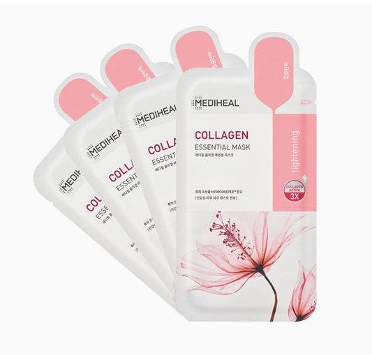 Mediheal - Collagen Essential Mask [4pcs]