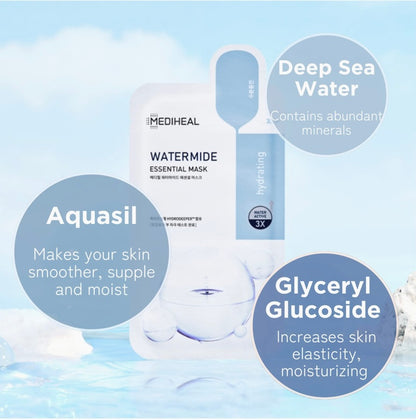 Mediheal - Watermide Essential Mask [4pcs]