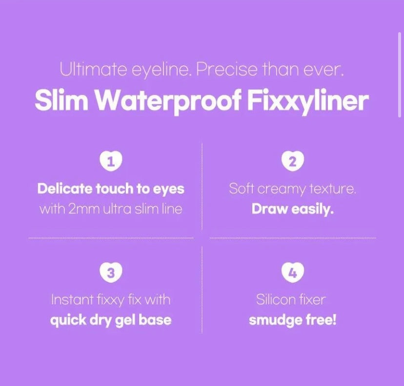 Peach C - Slim Waterproof Fixxy Liner