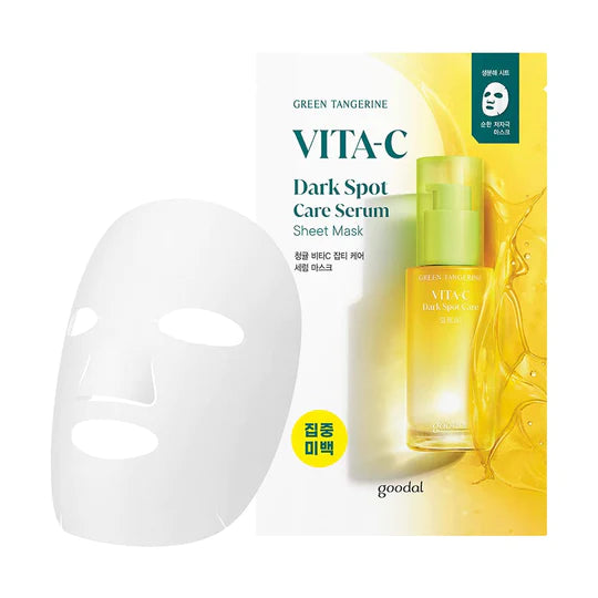 Goodal - Green Tangerine Vita C Dark Spot Care Serum Mask