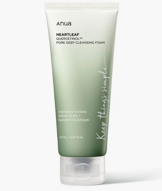 Anua - Heartleaf Quercetinol Pore Deep Cleansing Foam