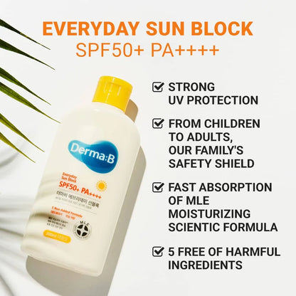 Derma: B - Everyday Sun Block