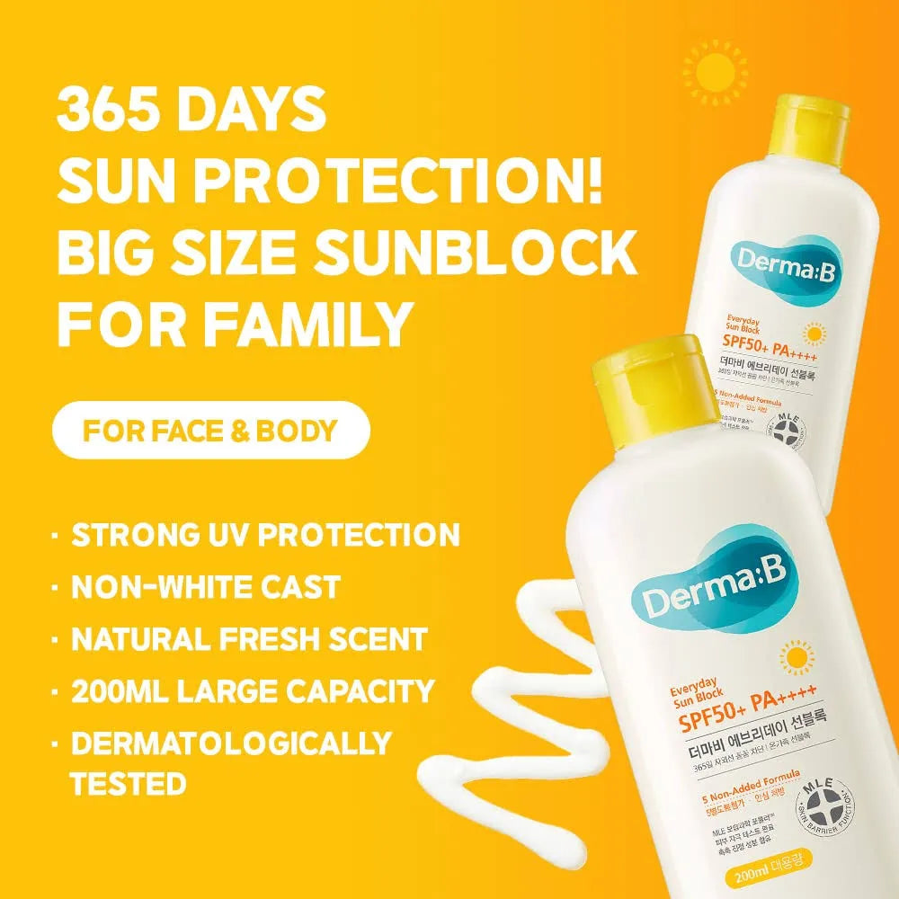 Derma: B - Everyday Sun Block