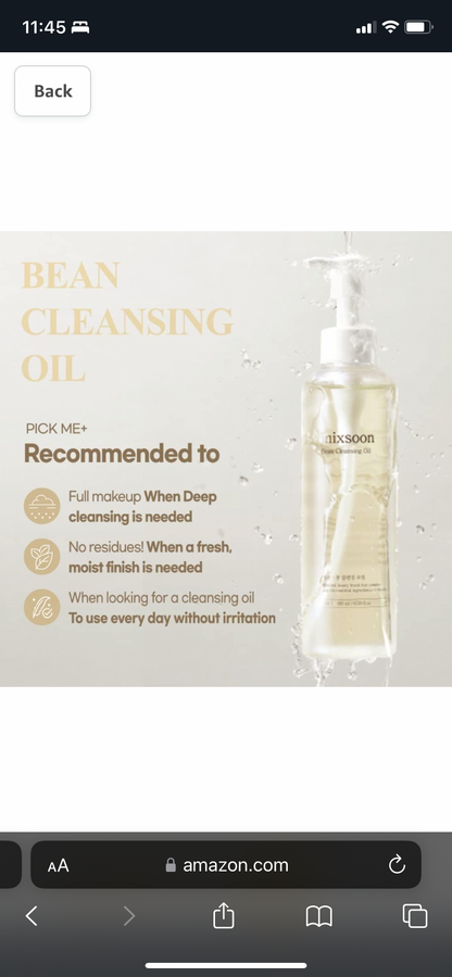 mixsoon - Bean Cleansing Oil