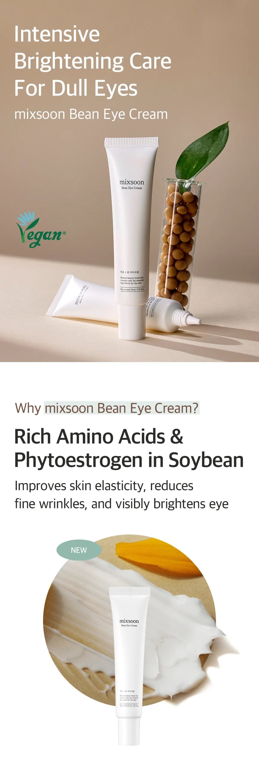 mixsoon - Bean Eye Cream