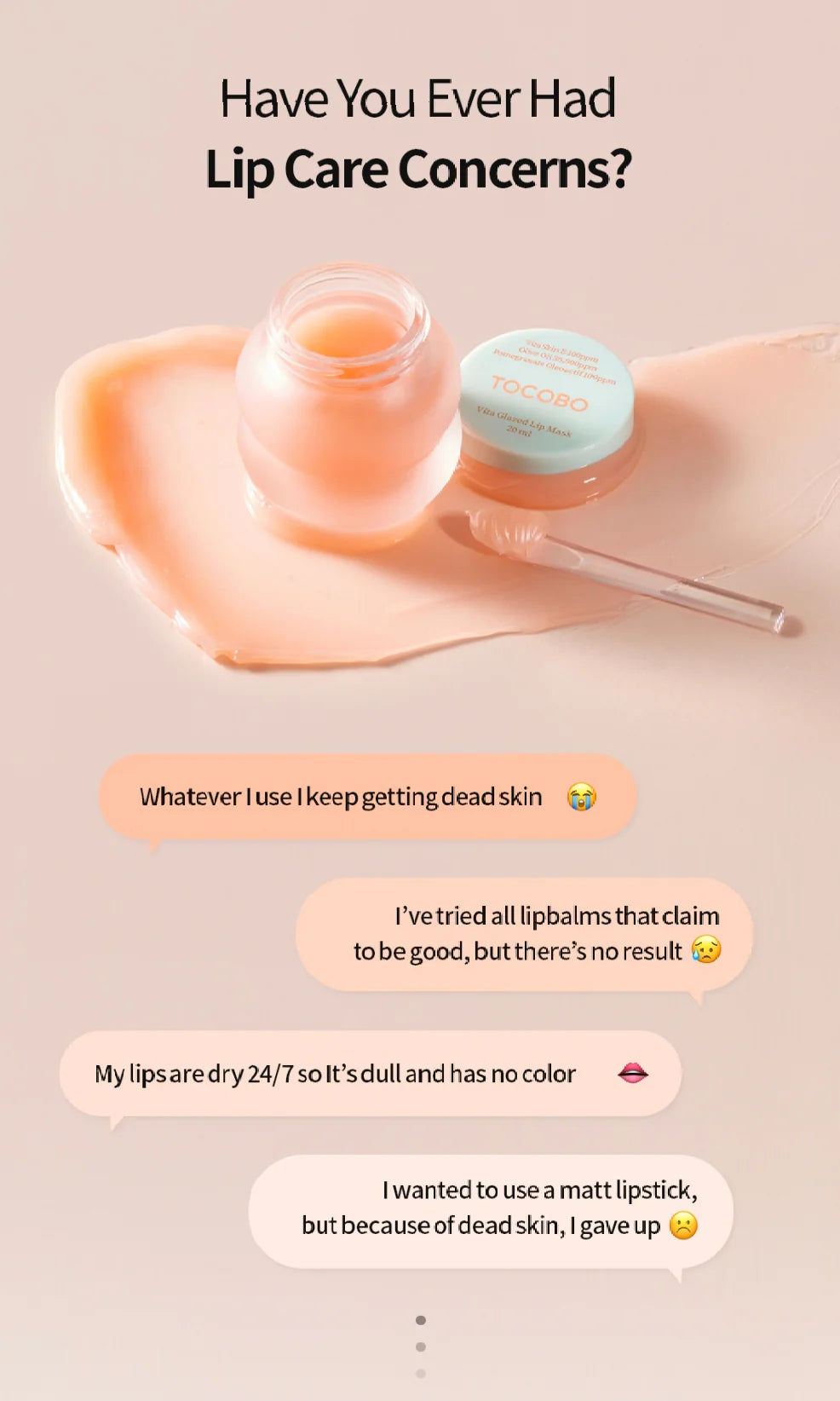 TOCOBO - Vita Glazed Lip Mask