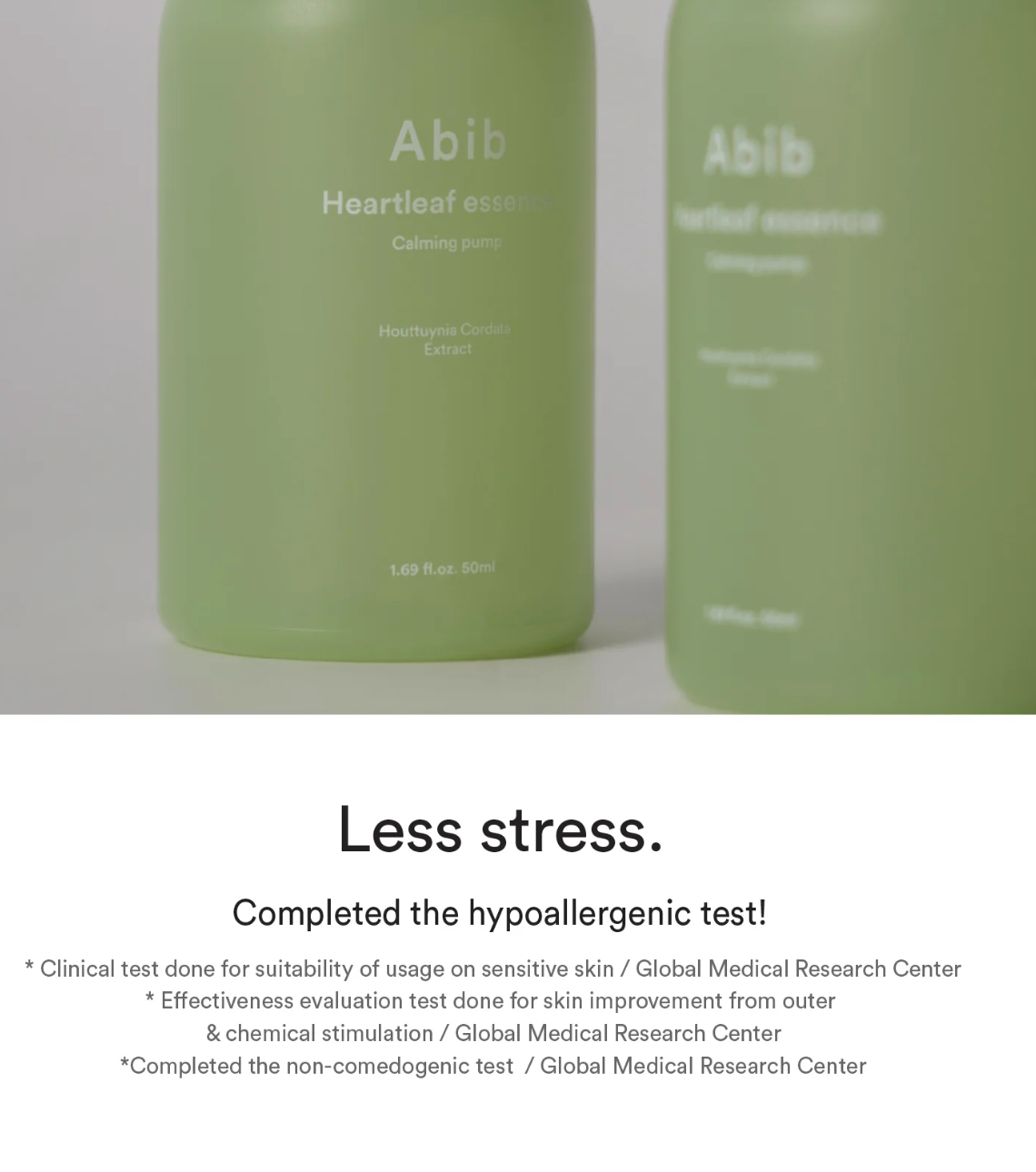 Abib - Heartleaf Essence Calming Pump