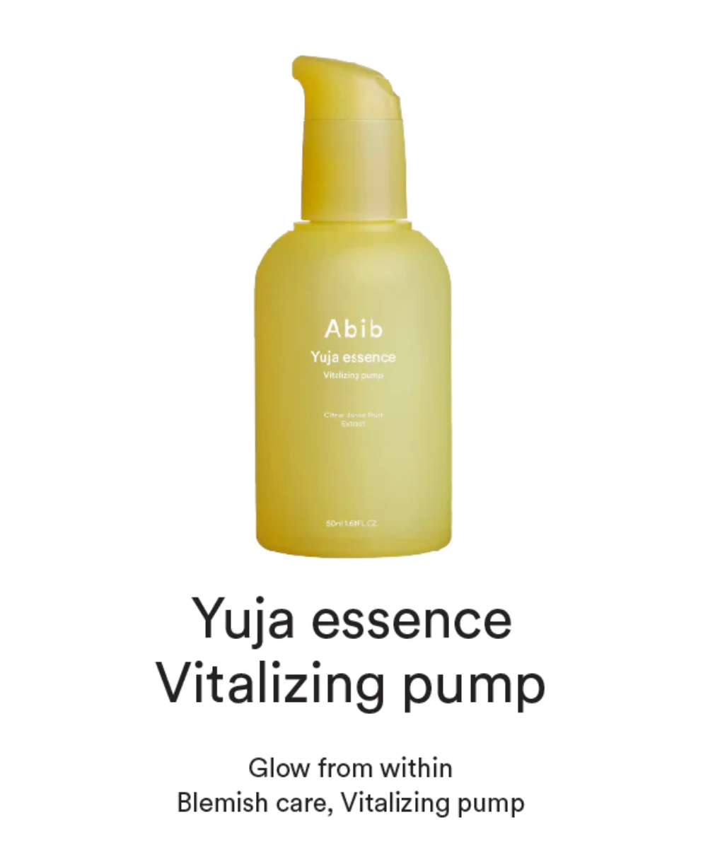 Abib - Yuja essence Vitalizing pump