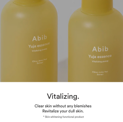 Abib - Yuja essence Vitalizing pump