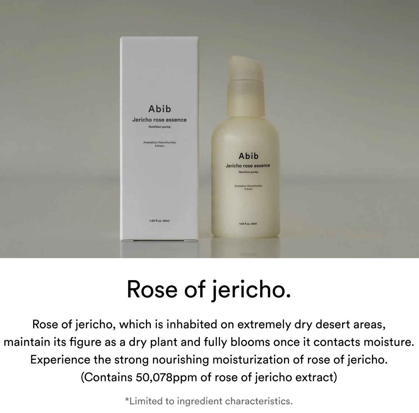 Abib - Jericho Rose Essence Nutrition Pump