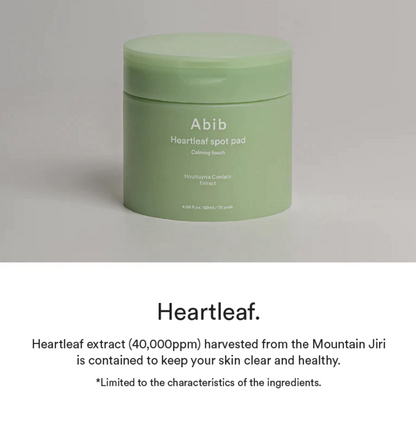 Abib - Heartleaf Spot Pad Calming Touch