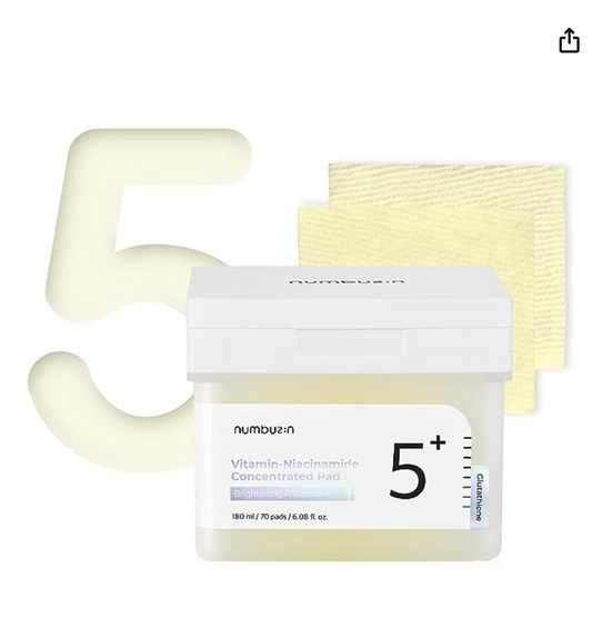 numbuzin - No.5 Vitamin-Niacinamide Concentrated Pad