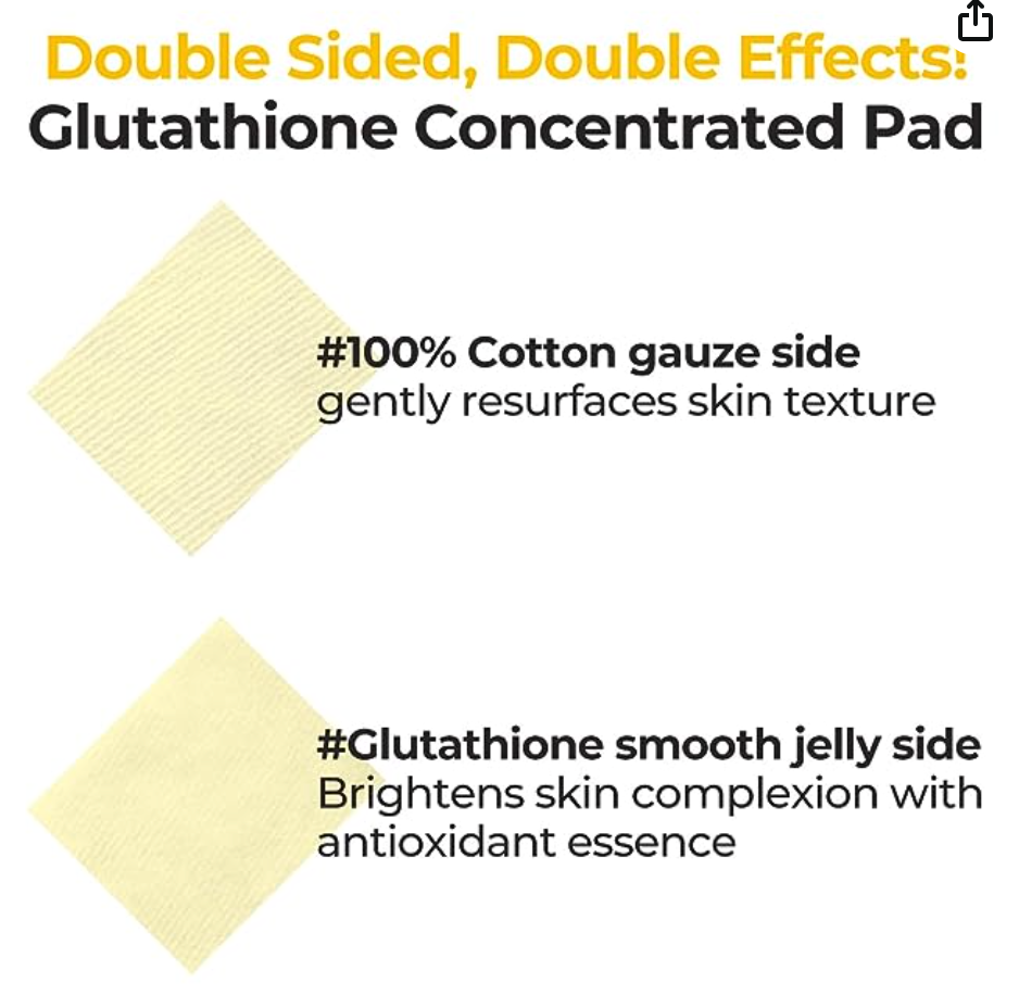 numbuzin glutathione pad No.5 Vitamin-Niacinamide Concentrated Toner Pads Toner - Numbuzin No.5 Vitamin