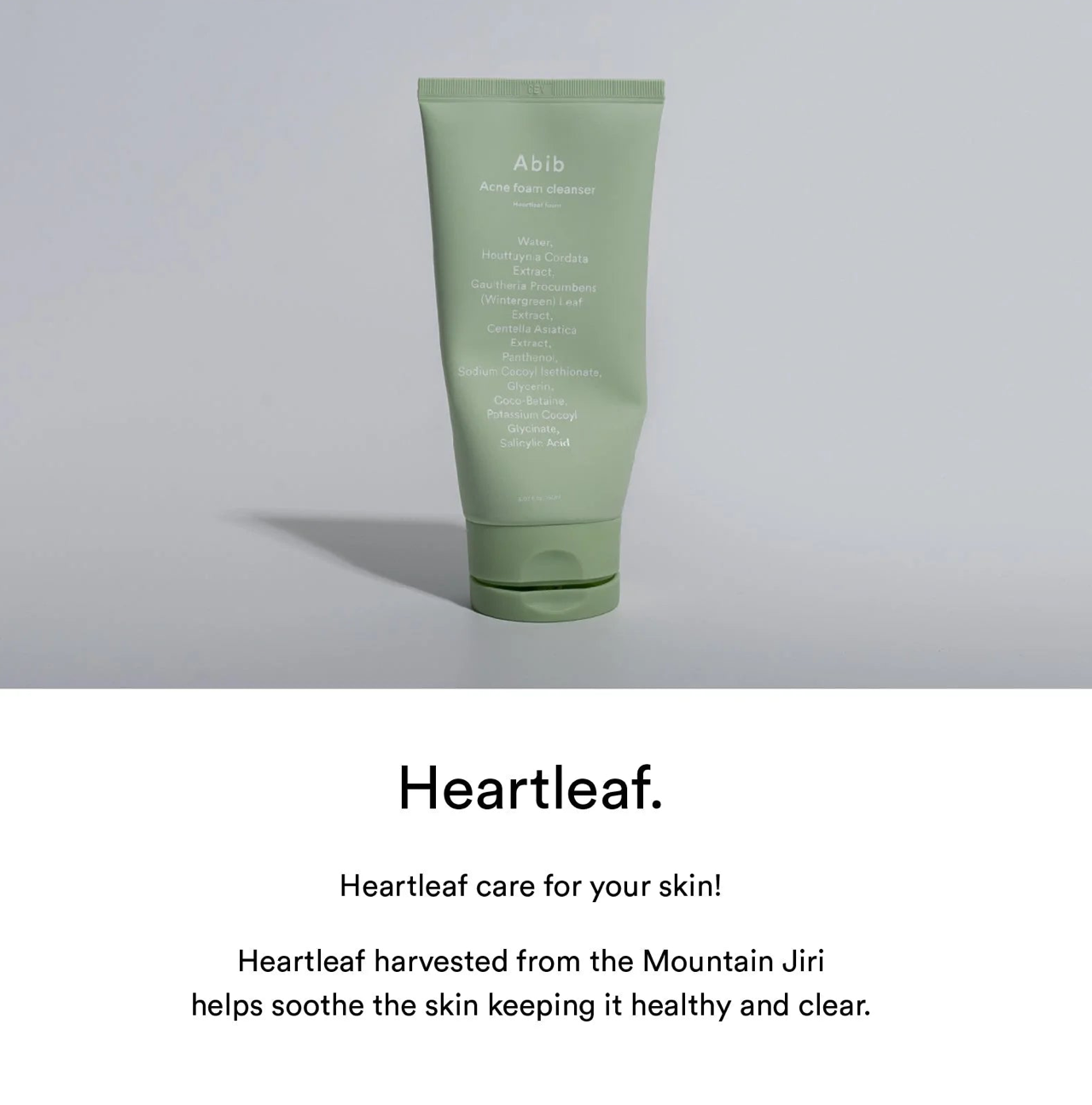 Abib - Acne Foam Cleanser Heartleaf Foam