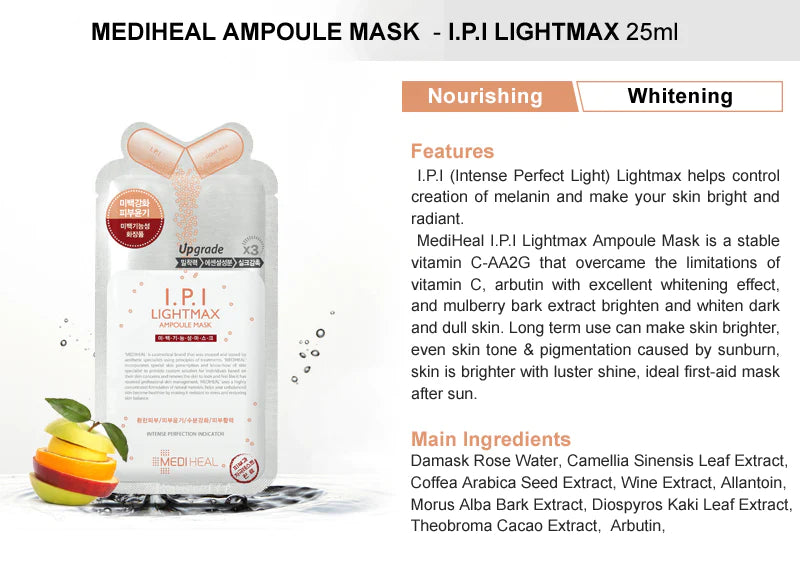 Mediheal - I.P.I Lightmax Ampoule Mask EX